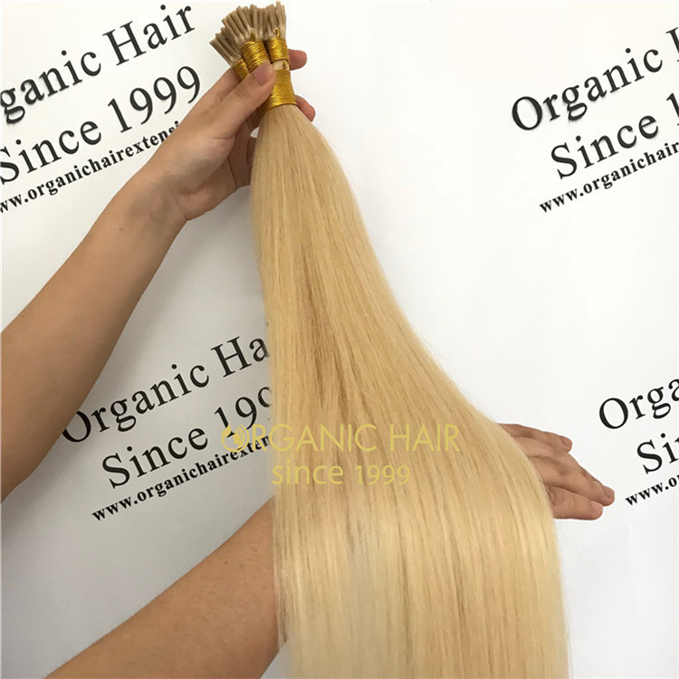 Wholesale best human itip hair extension 2g/strands #60color X45